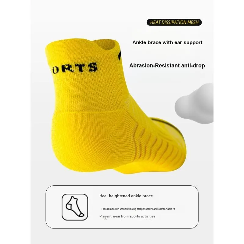 SALOATO Basketball Socks Unisex 5 Pack-56