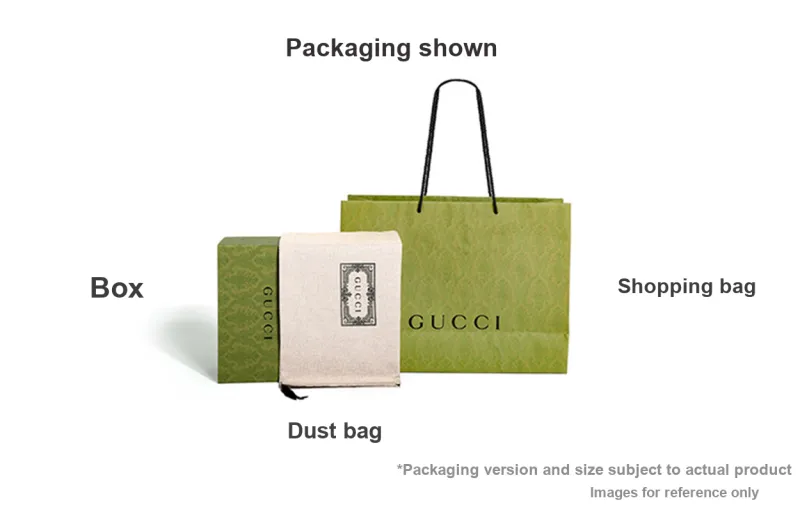 GUCCI Leather Messenger Bag, Shoulder Bag, Crossbody Bag Kids' Blue-4