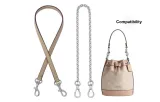 [Underarm Shoulder Strap]Sand 65cm+Decorative Chain