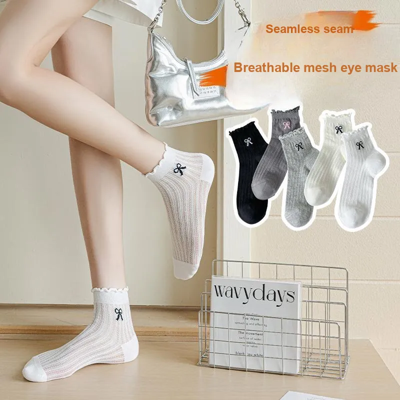 XIA.WA.ZHI.XIU Ankle Socks Women's Box 5 Pack-15