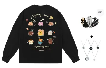 LIGHTNING BEAR T Shirts Unisex