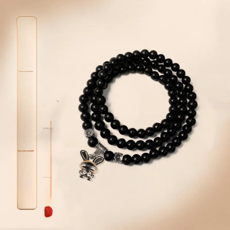 The Years Are Quiet Ebony Bracelets Unisex-7