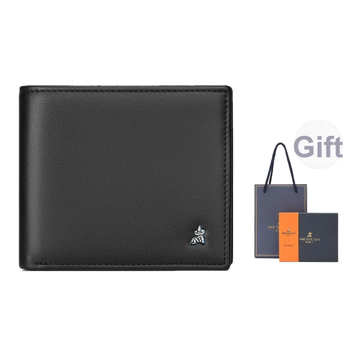 MEXICAN Wallets Black[Blue Box]