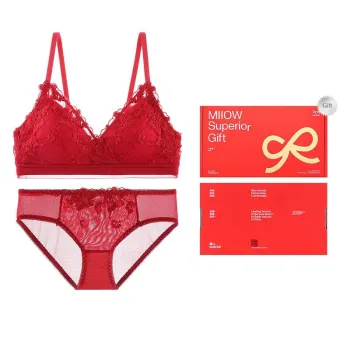 MIIOW Underwear Gift Box Women's Gift Box Set Red