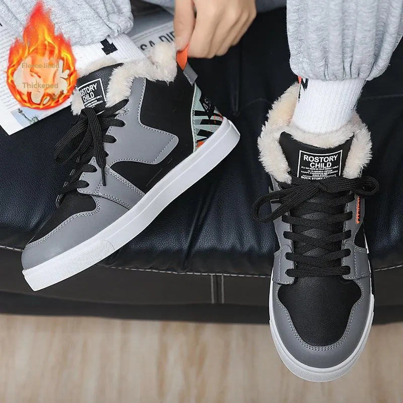 PLAY COBBLER High-Top Skateboard Shoes Unisex-27