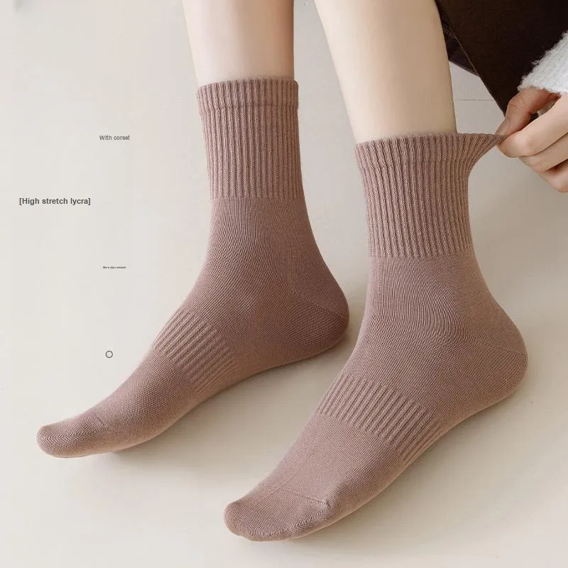 Lan Miao Mid Calf Socks Women's 7 Pack-6