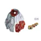 Burgundy Silk Scarf Buckle Box (Random 1 Pc)