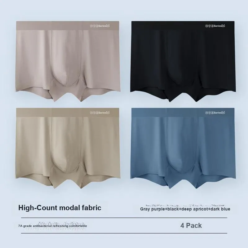 H YXIANG Underpants Men's Combo Set-9