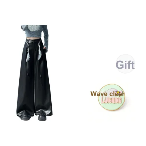 LANGQING Женские кожаные штаны