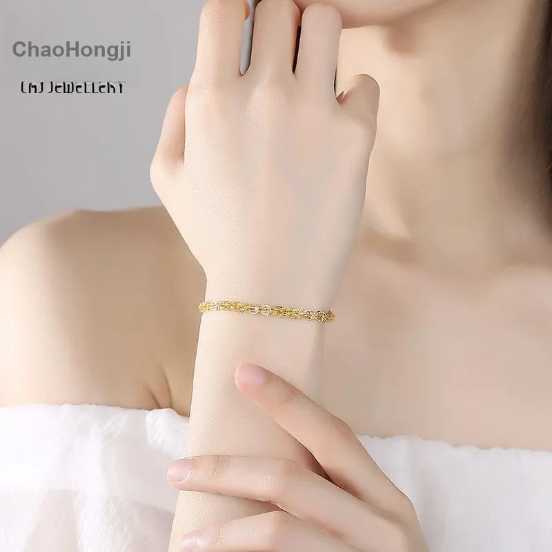 CHAOHONGJI S925 Silver Bracelets Women's-3