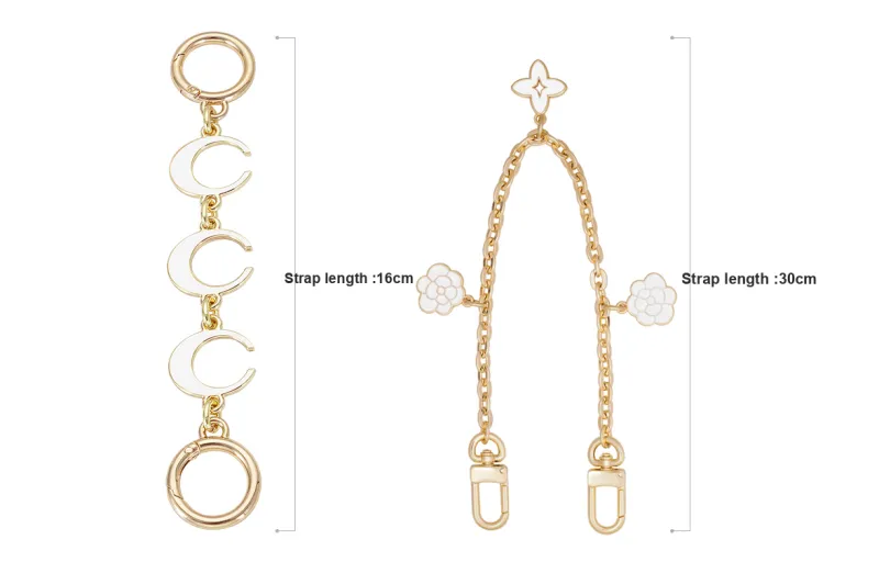 Lan Bao Fan Metal Alloy Bag Accessory Women's Gold-16