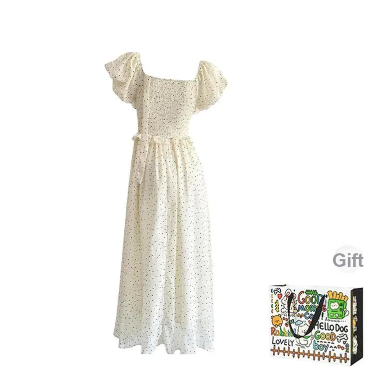 OURUOKE Short Sleeved Dress Women's-1