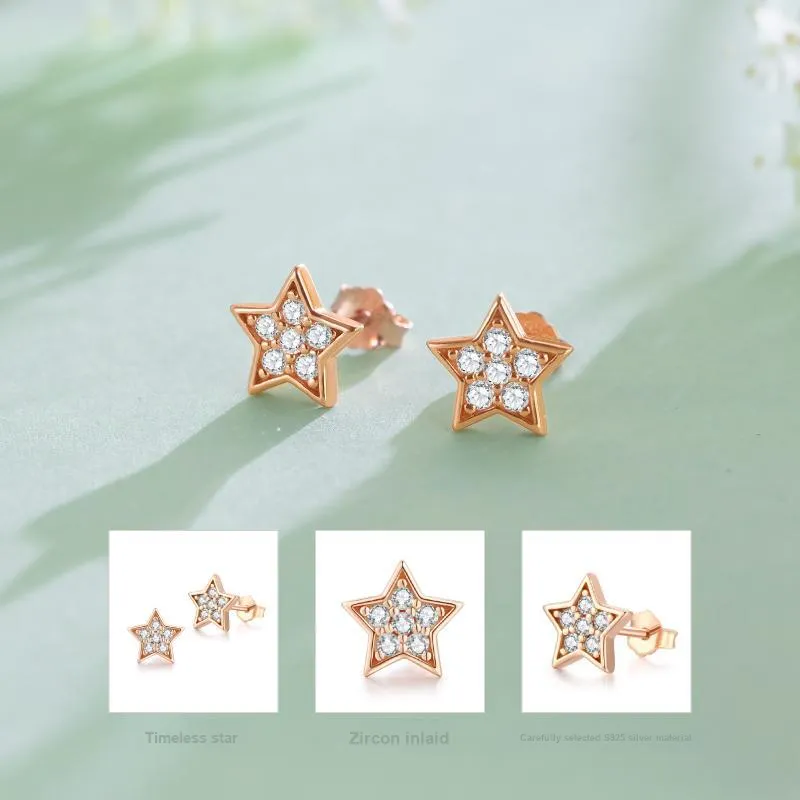 NIGHT RIDER DRIGINAL 925 Sterling Silver Stud Earrings Women's-1