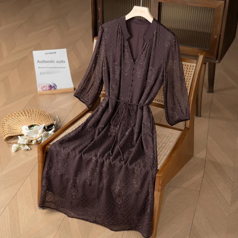 To The West Short Sleeved Dress Women's-8