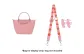 (Petal Pink) 76-115cm Adjustable Canvas Set