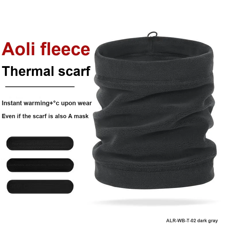 HNJ Cycling Gear Face Masks Outdoor Unisex Aoli Fleece-3