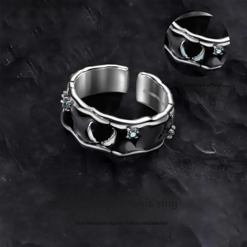 Disney Marvel Series Copper Rings Unisex Silver-8