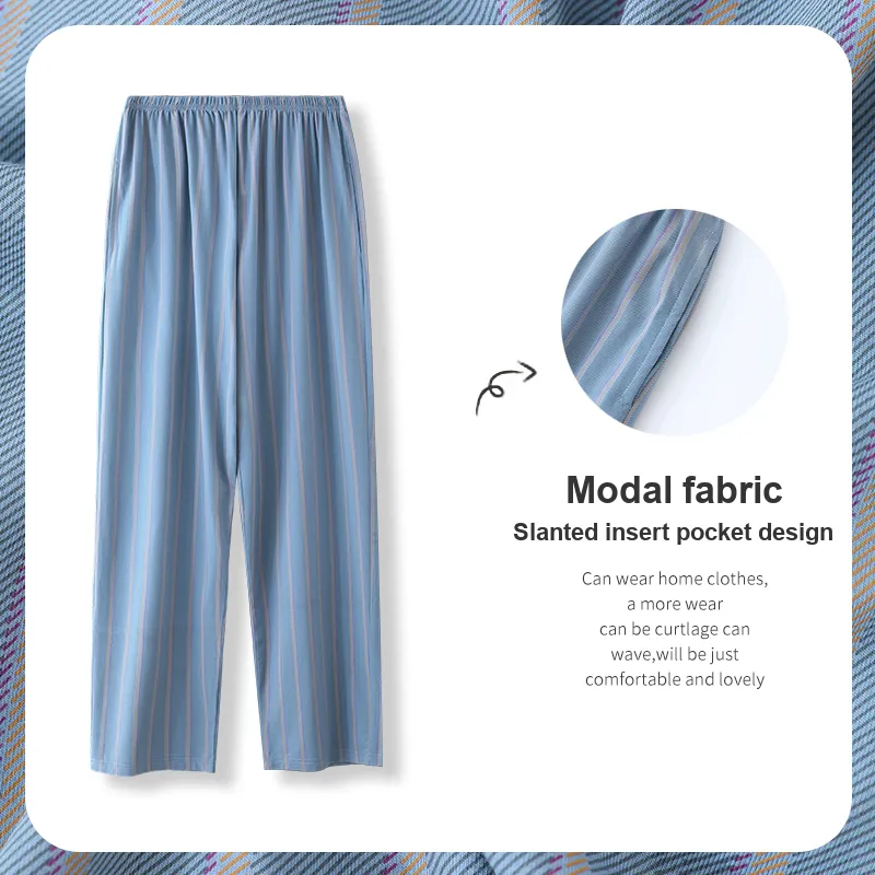 Qiao Ni Tong Pajama Pants Men's-7