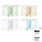 7A Grade Antibacterial Breathable Ice Silk[Mint Green+Mocha Coffee+Moon White+Ice Transparent Blue]4 Pack Gift Box Set