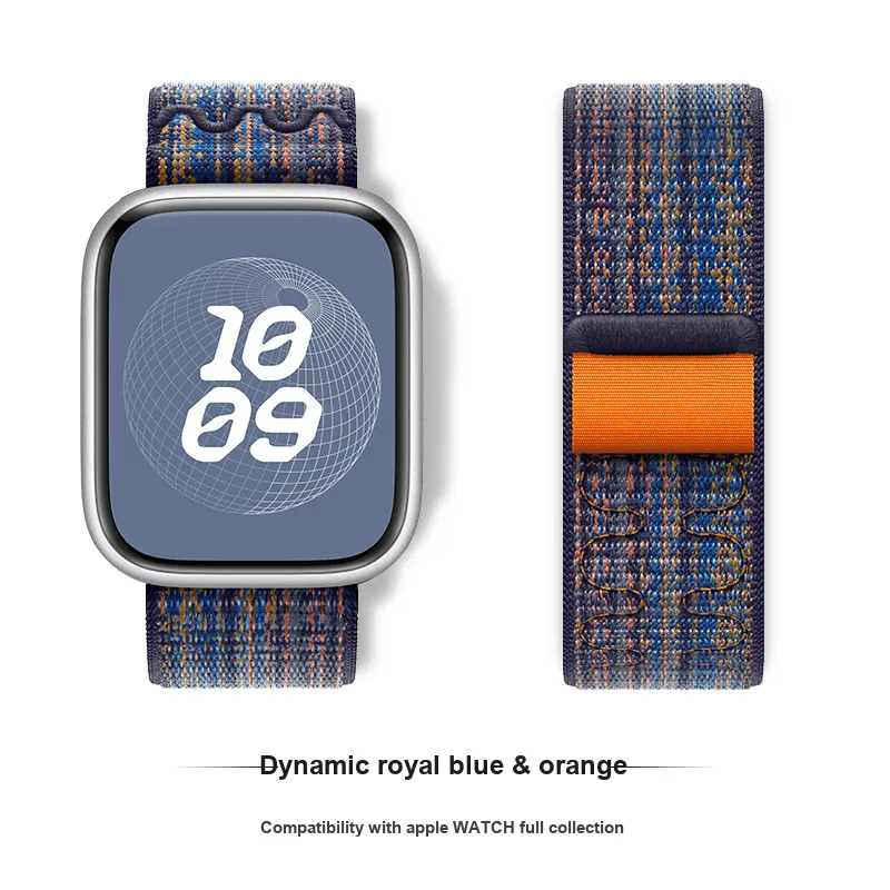 LOVINGCOOL Apple Compatibility Watch Band Nylon Material-15