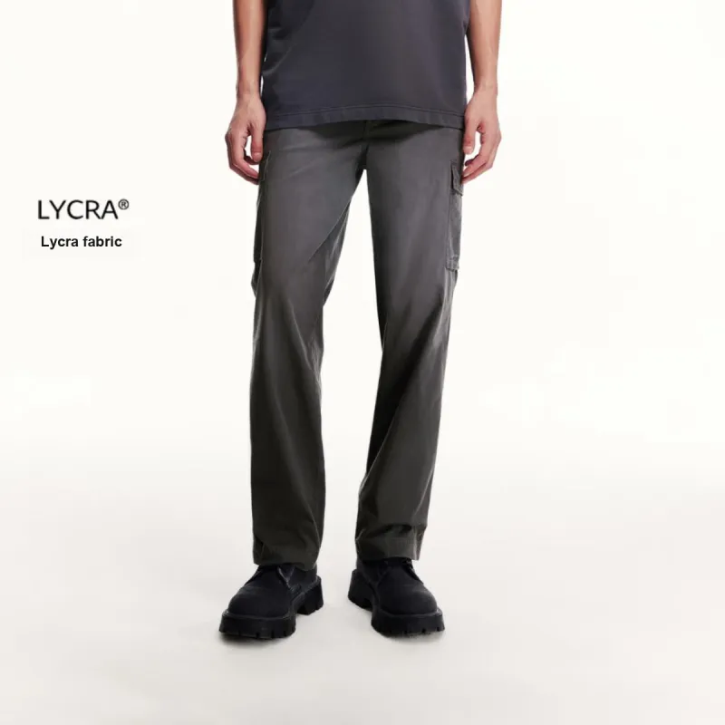 JACK&JONES Casual Pants Men Forged Steel Gray E39-2