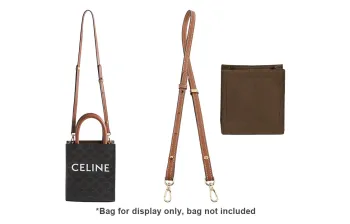 Luxury Care Artisan Workshop Microfiber Bag Strap Women's Brown