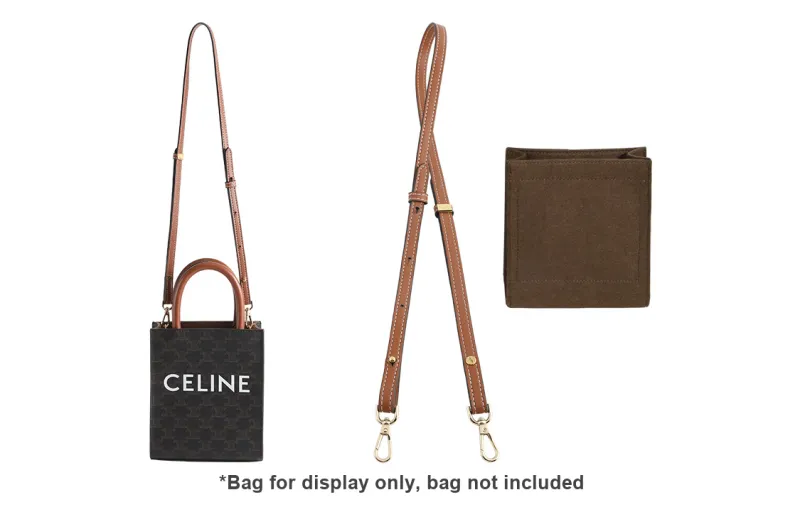 Luxury Care Artisan Workshop Microfiber Bag Strap Women's Brown-0