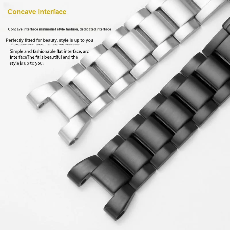 Craftsman Casio Compatibility Watch Band Made Of Steel-6