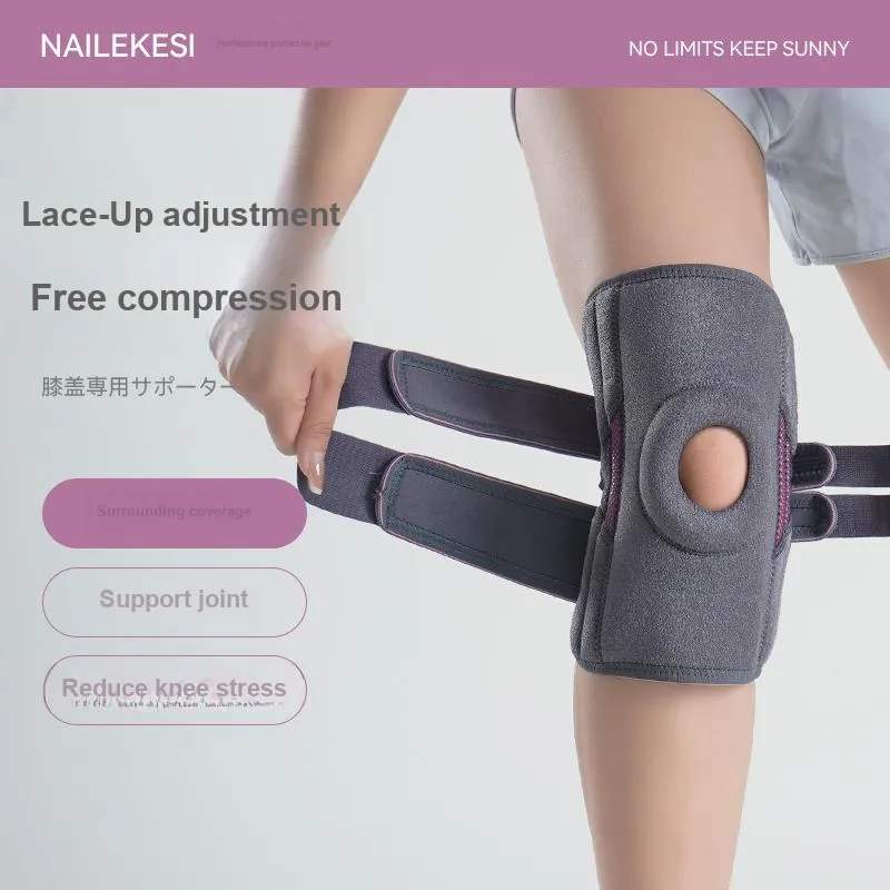 NAILEKESI Badminton Basketball Soccer Unisex Silicone Knee Pads-26