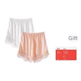 White+Peach Pink