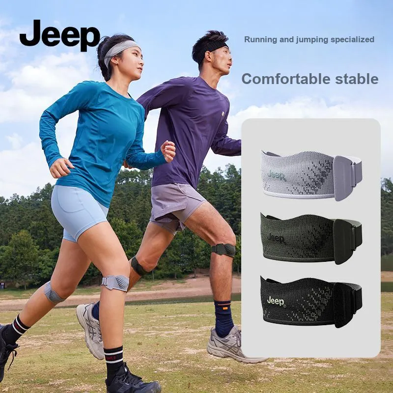 Jeep Sports Support Jogging Mountaineering Hiking 1 Pack Patella Bands Unisex Overall Protective Equipment-2