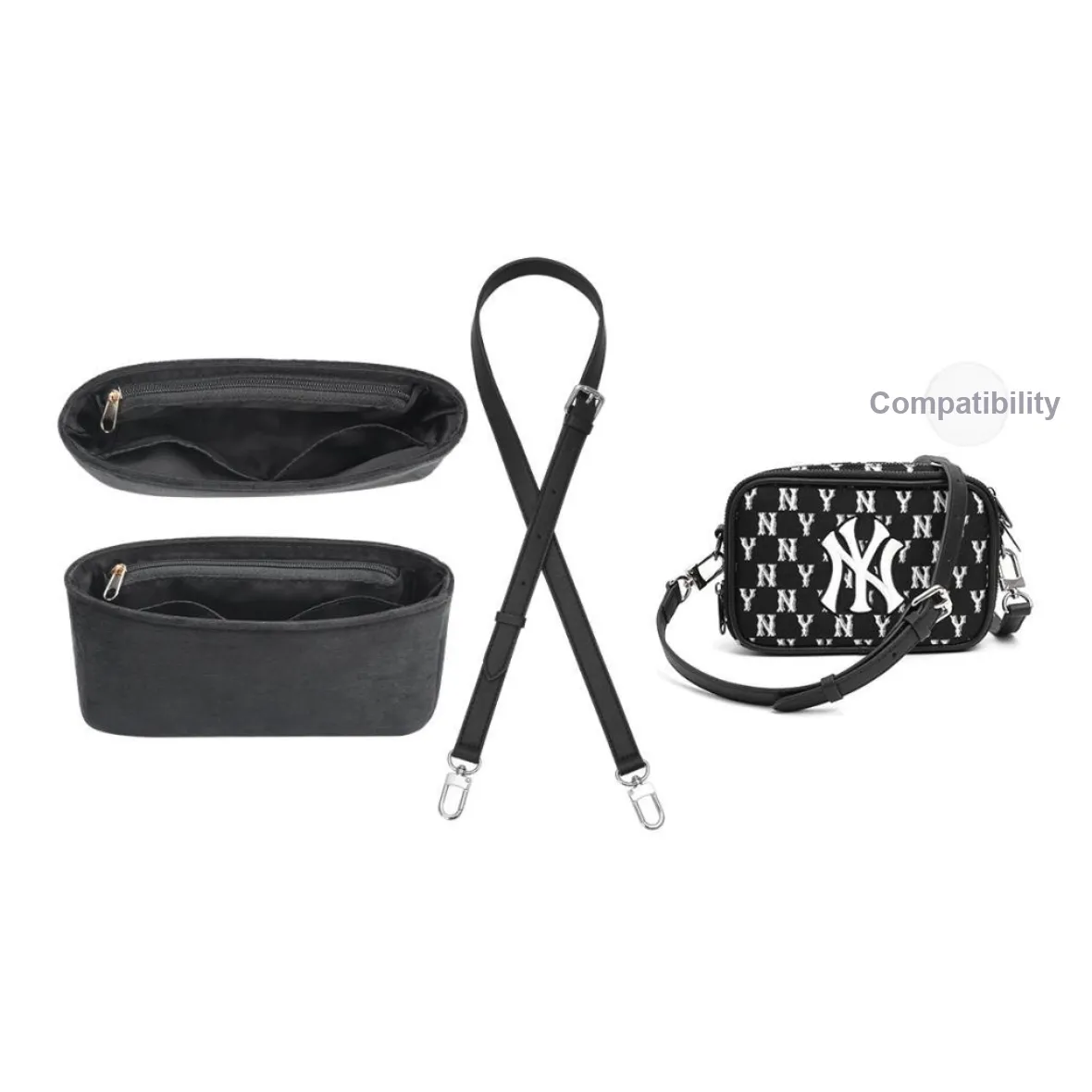 Lan Bao Fan Плюшевая сумка Аксессуар Унисекс Черный