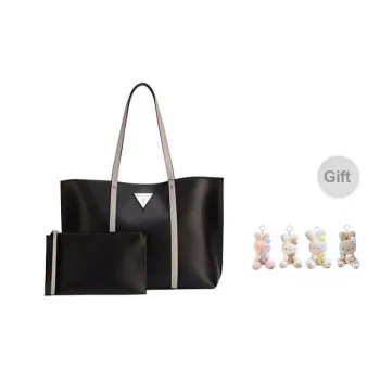 GUESS PU Leather Combo Bag Tote Bag Shopping Bag Handbag Shoulder Bag Regular Women's Multicolor
