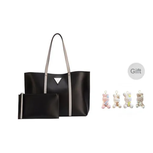 GUESS PU Leather Combo Bag Tote Bag Shopping Bag Handbag Shoulder Bag Regular Women's Multicolor