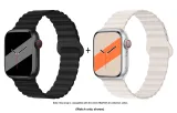 Apple Silicone Strap-Midnight Black * Starlight