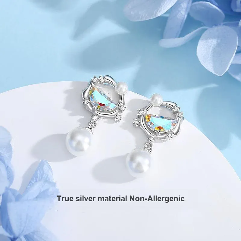 Eclater S925 Silver Necklaces Women's-2