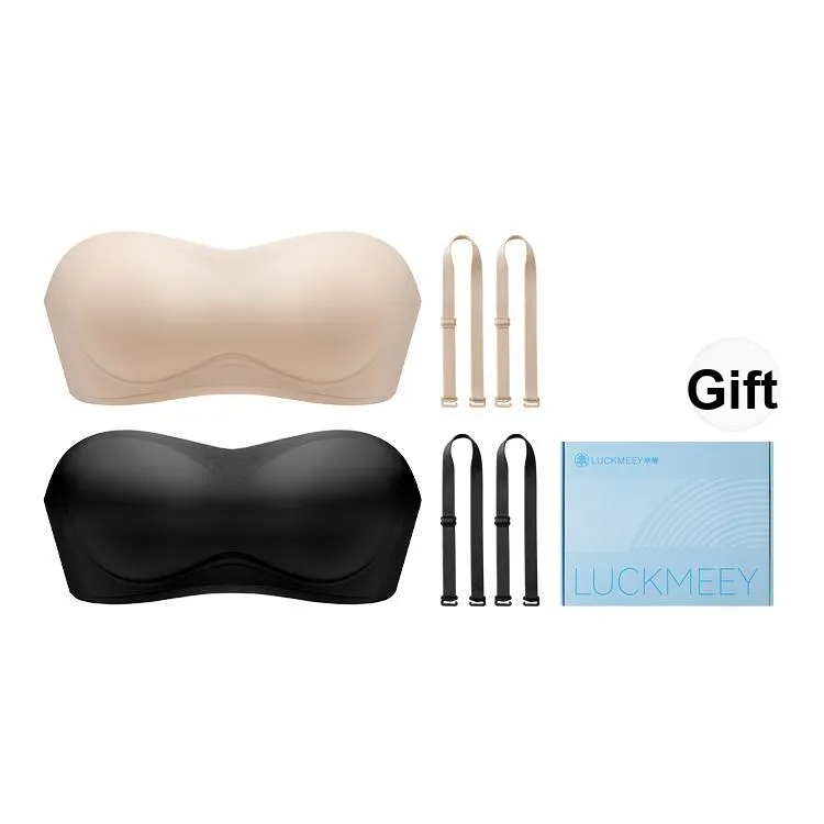 LUCKMEEY Women's Strapless Bras