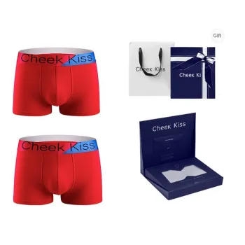 Cheekkiss Underpants Men's Gift Box Of 2 Strips