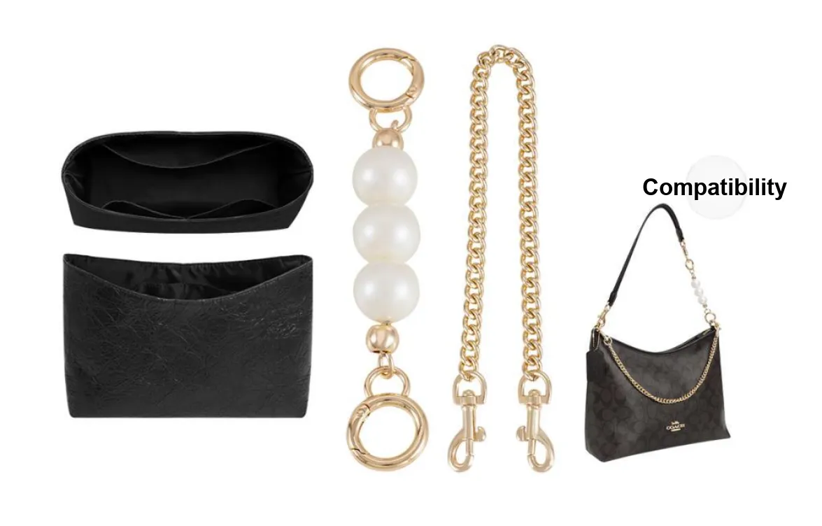 GUYI Alloy Bag Accessory Women's Gold Tone