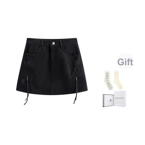 Charlie Luciano Джинсовые короткие юбки Женские