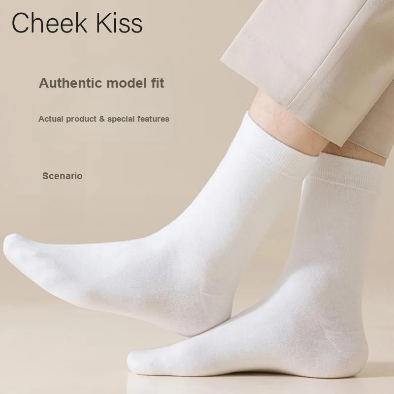 Cheekkiss Mid Calf Socks Men's 4 Pack-1