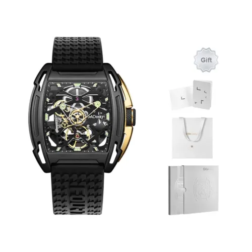 CIGA Design Автоматический Механический Movement Мужские Z Series Часы 41,7mm*48mm*12,1mm Черные