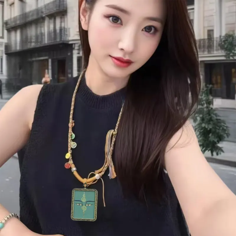 MUXIANG Necklaces Unisex-7
