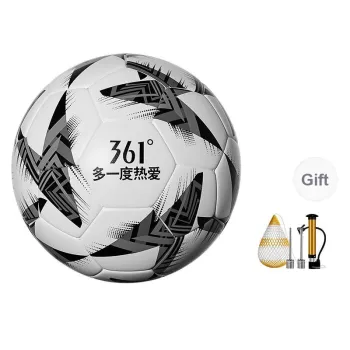 361° Size 45 Soccer PVC Unisex Black