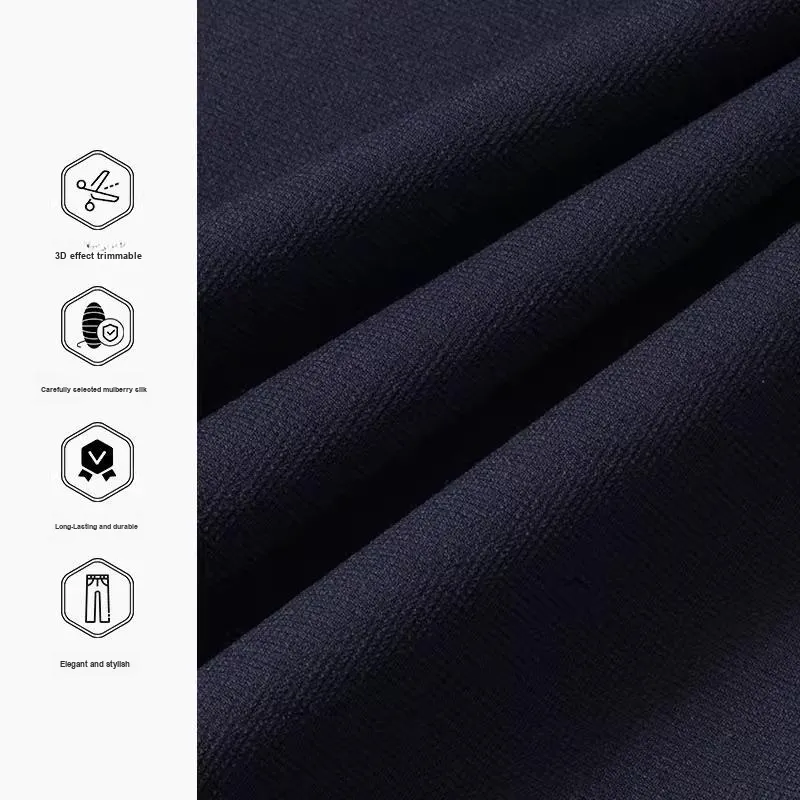 DEGRE ZERO Casual Pants Men's Navy Blue-3