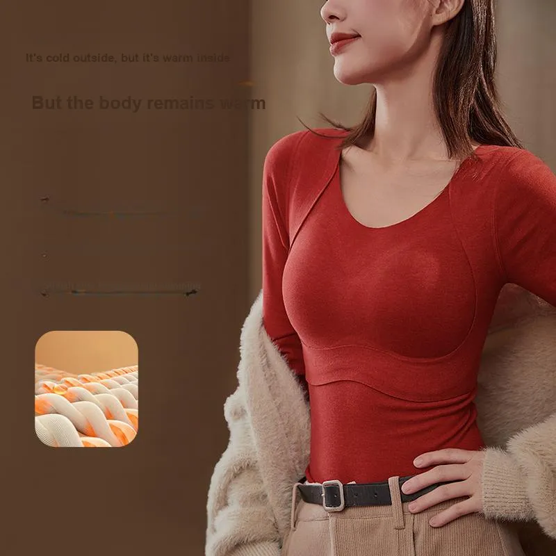 Anna Sweet Talks Thermal Tops Women's-2