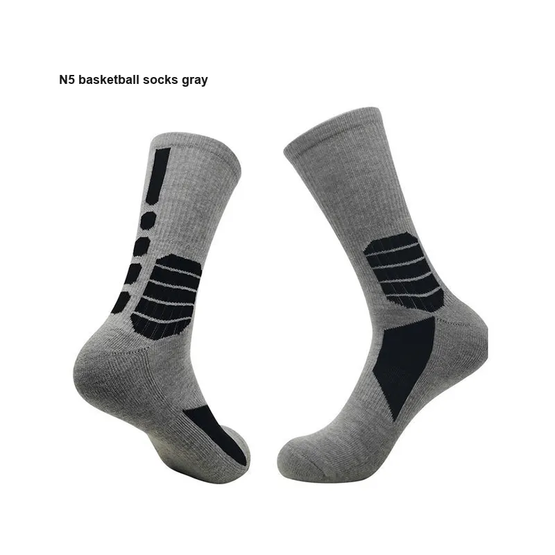 TLXT Basketball Socks Men's Students Outdoor Fitness Sports Thickened Sole, Abrasion Resistant And Breathable-5