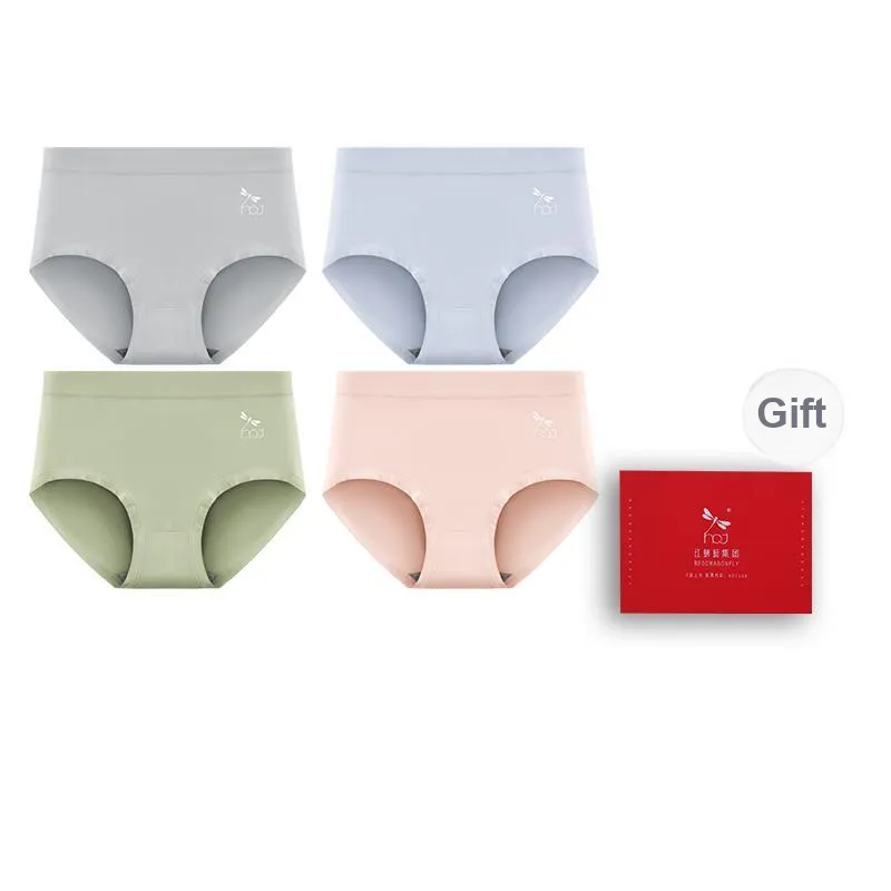 RED DRAGONFLY Underpants Women's Box 4 Pack-10