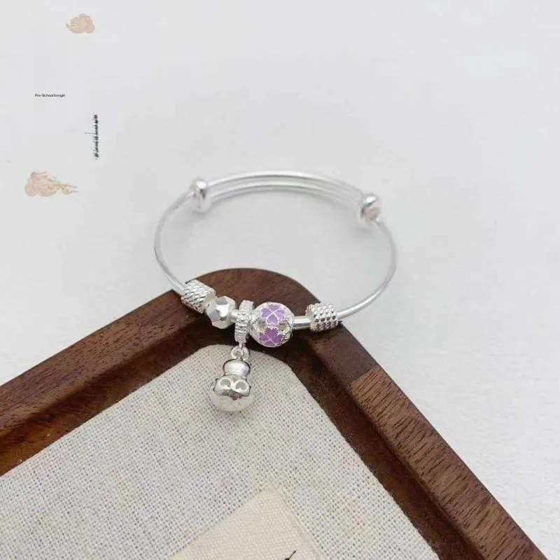 NSAOT 999 Fine Silver Bangles Kids'-4