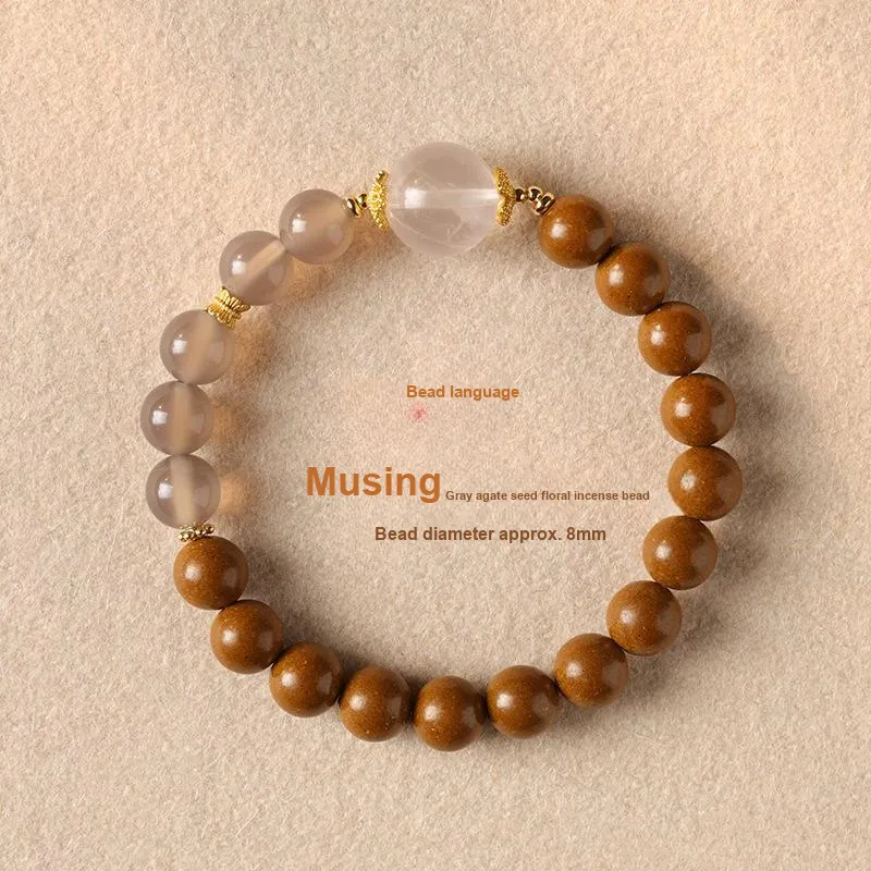 HANCANG Blended Fragrance Bead Bracelets Women's-5
